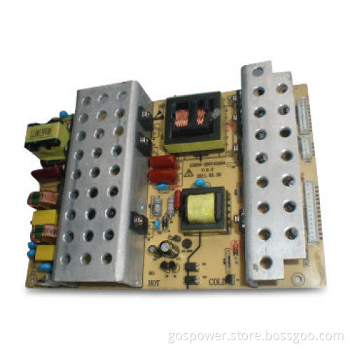LCD Power Supply with 190 to 264V AC Input Voltage, 3A Maximum Input Current and 200W Total Output